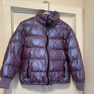 Wild Fable, size small, purple shimmer.